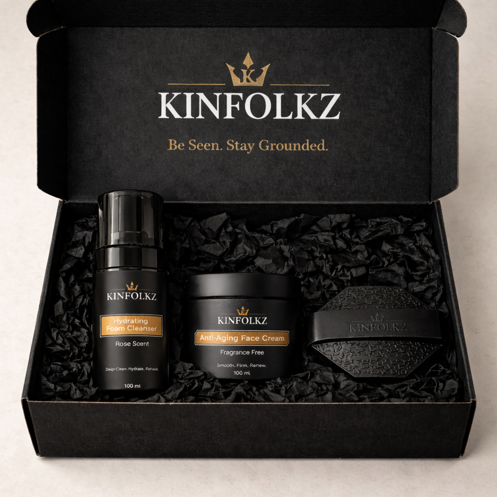 KINFOLKZ Face Ensemble | The Daily Standard Skincare System