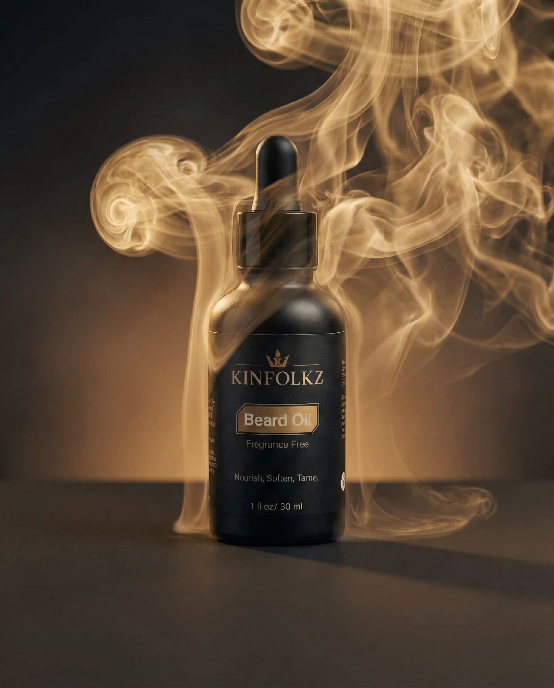 KINFOLKZ Beard Oil – Fragrance-Free